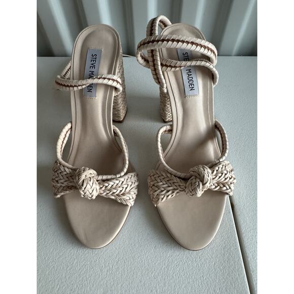 Steve Madden Shoes - Steve Madden Woven Knot Heels NWOB 8.5